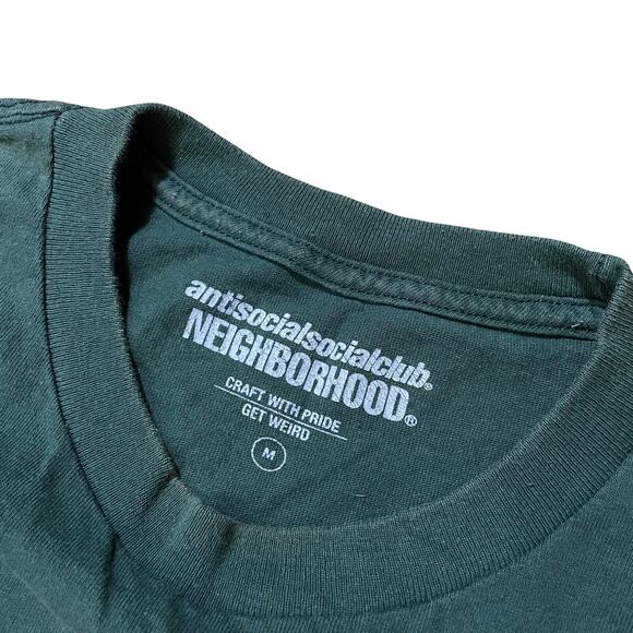 Anti Social Social Club X Neighborhood T-Shirt - Size M - Picture 3 of 7